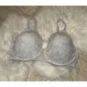 Natori 721154 Bliss Perfection Contour Bra Lined UW Floral Womens 36DDD Gray